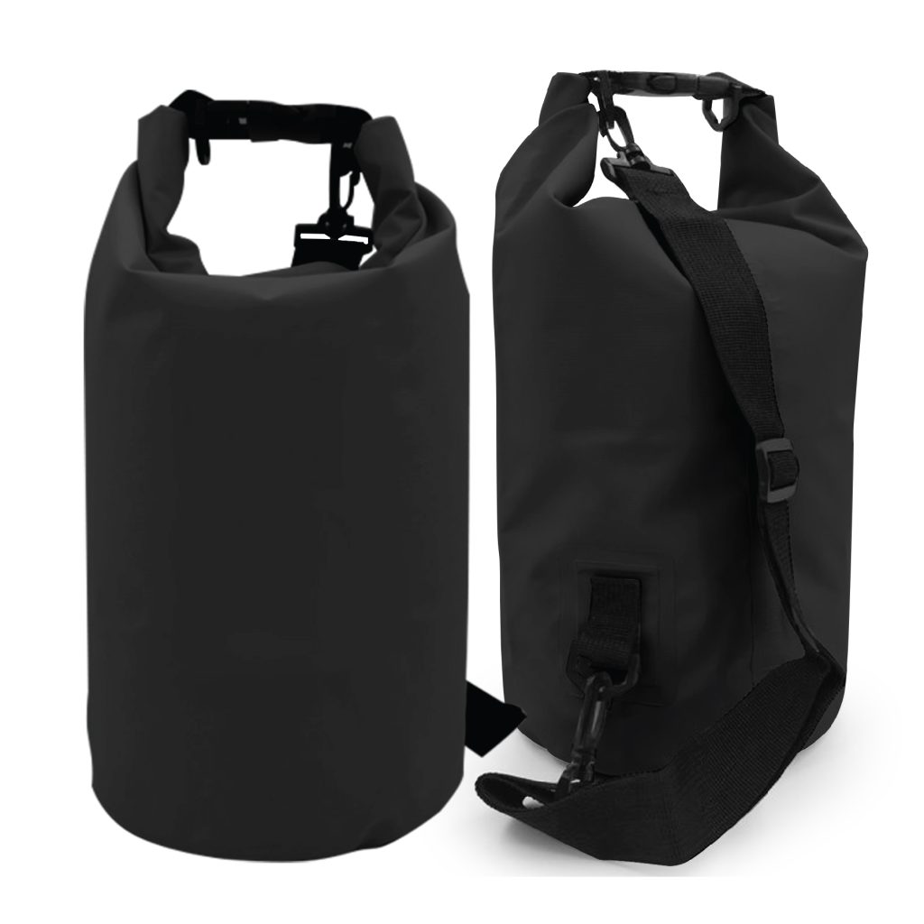 10LITER WATERPROOF DRY BAG BLACK ACE Premiums