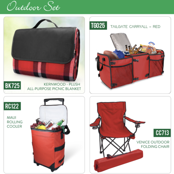 OUTDOOR SET RED 2
