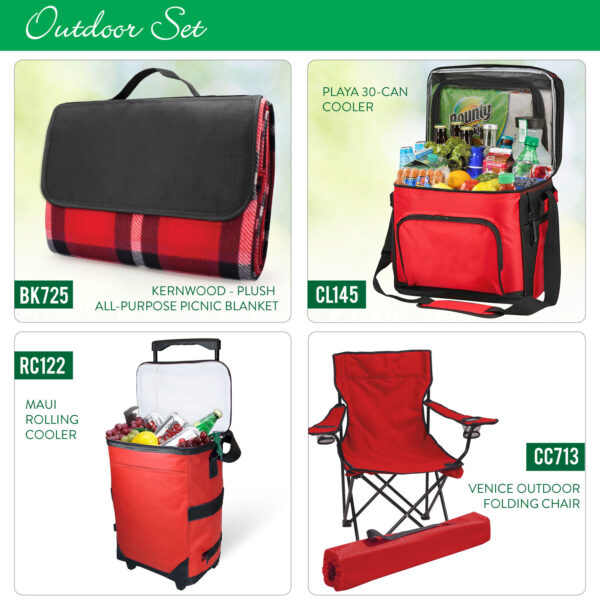 OUTDOOR SET RED 4